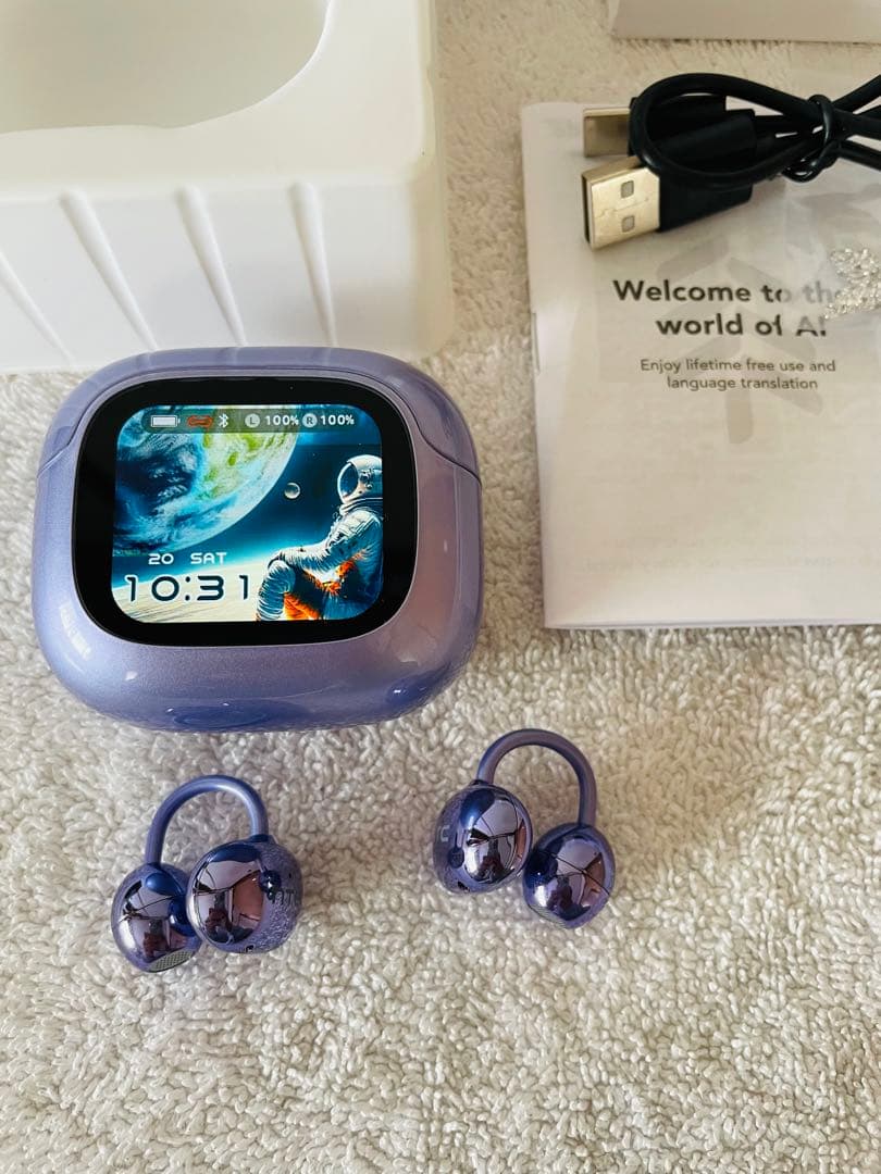 HTC Wireless Earphones 32 – سماعات الترجمة الذكية .