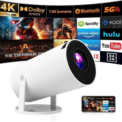 .جهاز العرض السينمائي  Projector Pro 4K 360°