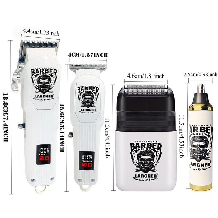 LARGNER BARBER.مجموعة الحلاقة الاحترافية