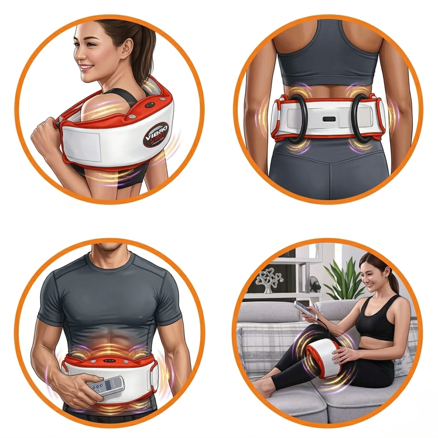 جهاز إزالة الدهون وعلاج بالأشعة تحت الحمراء Vibro Shape