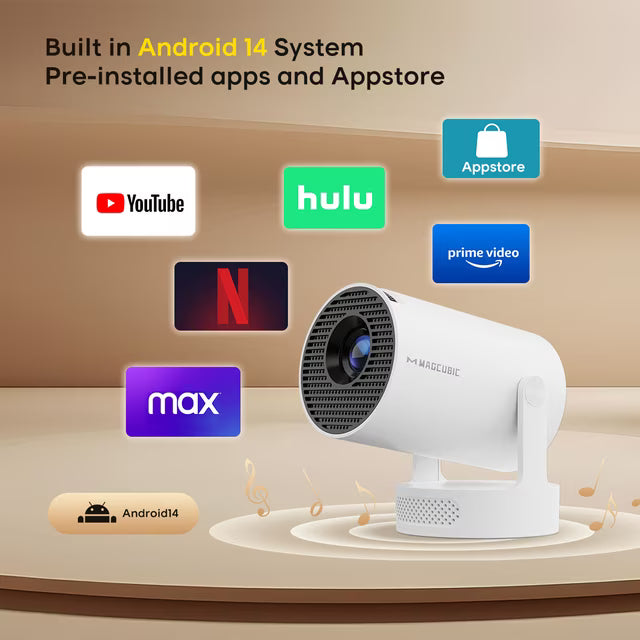 جهاز العرض السينمائي  Projector Pro 4K 360°