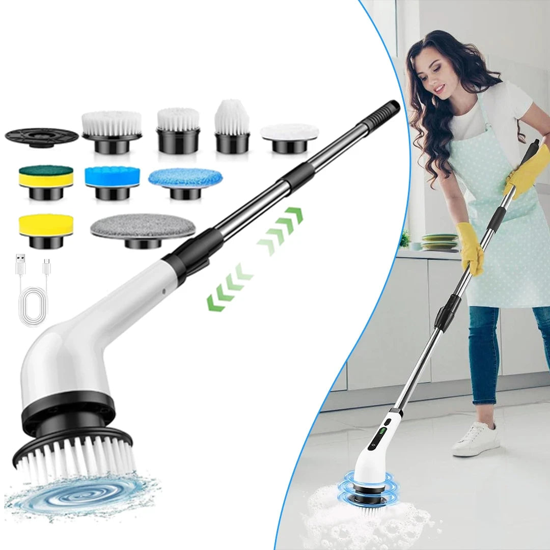 Electricجهاز التنظيف اللاسلكي Brush 9 in 1