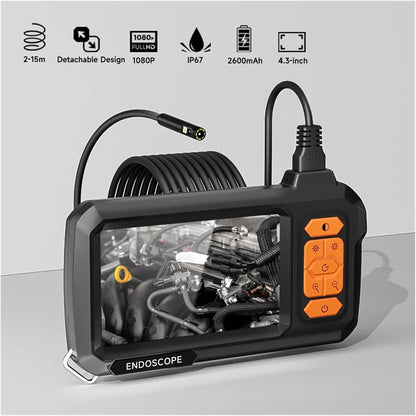 Endoscope HD كاميرا الفحص الذكية المزودة بشاشة
