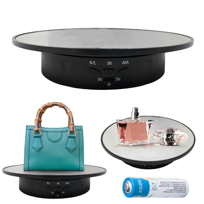 Rotating Display Stand منصة تصوير المنتجات باحترافية.