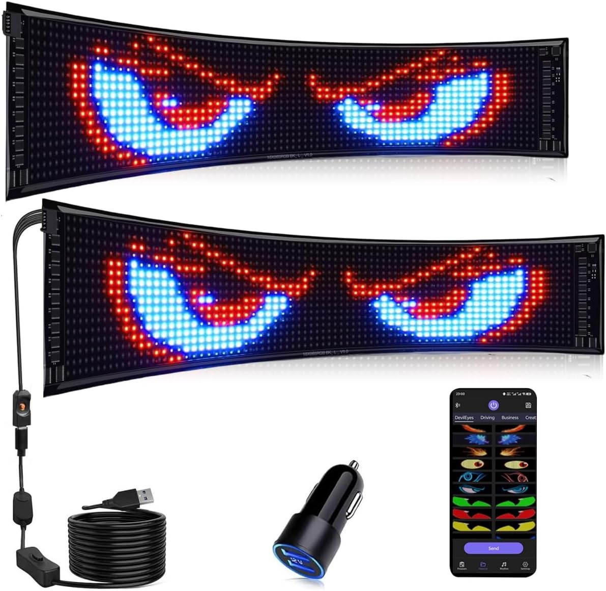 LED Flexible Display  لوحة الإعلانات التفاعلية
