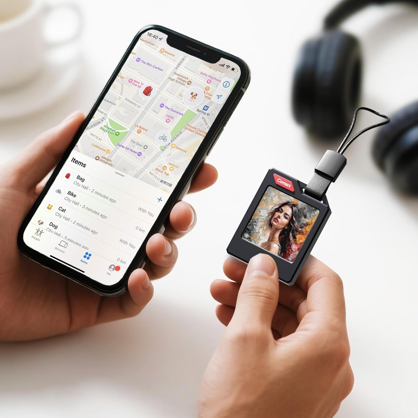 Smart Tag GPS: جهاز التتبع  الذكي