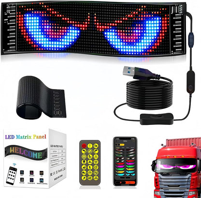 LED Flexible Display  لوحة الإعلانات التفاعلية
