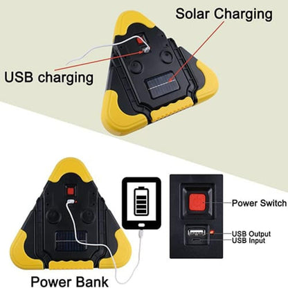 AUTO CARE SolarGuard مثلث الطوارئ الذكي من