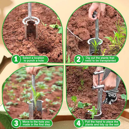 الأداة المعدنية لغرس النباتات والورود