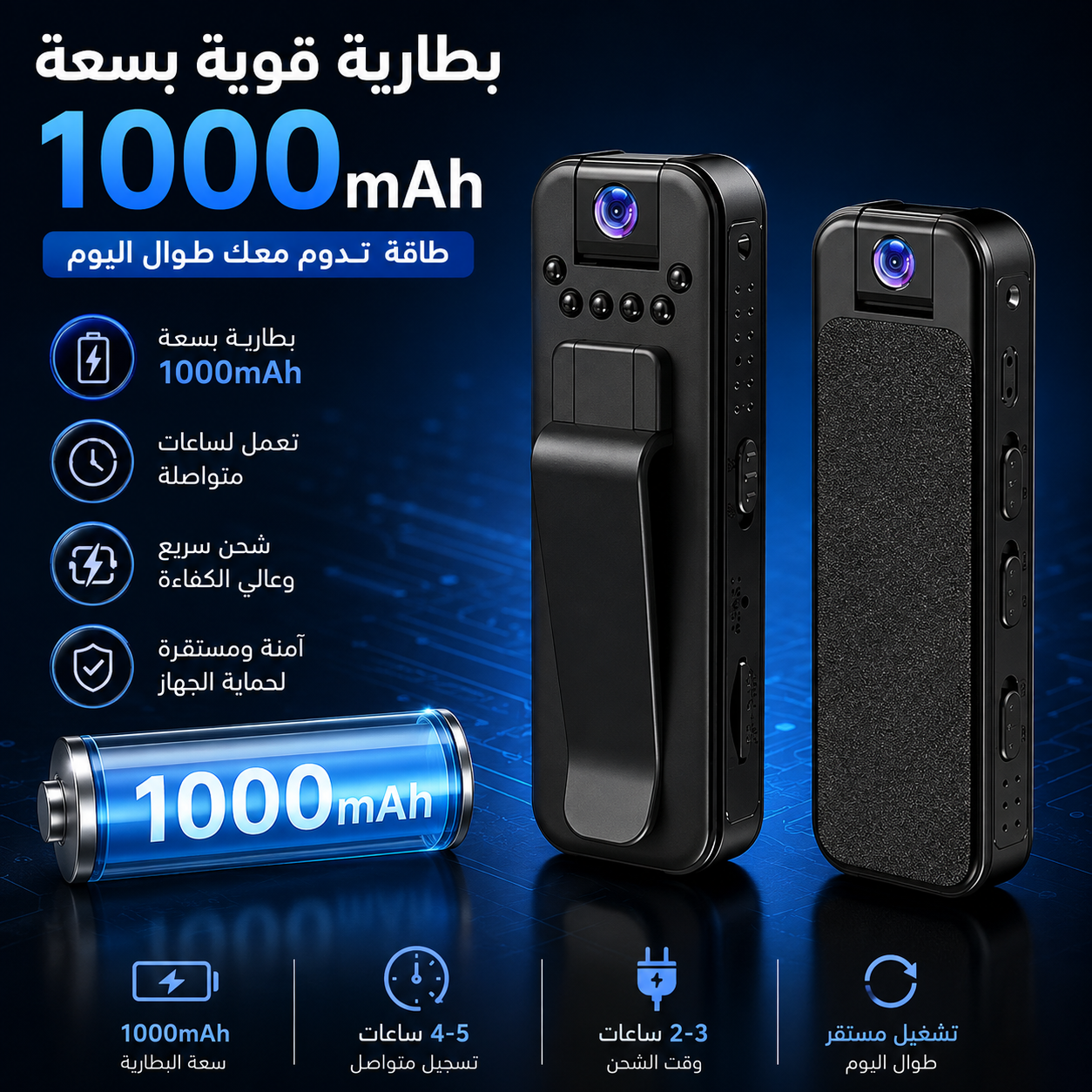 Mini Body Camera 4k