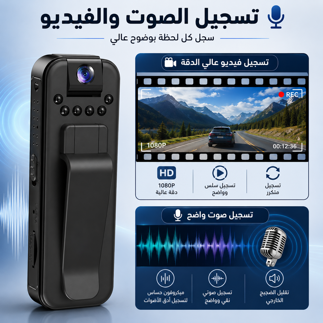 Mini Body Camera 4k