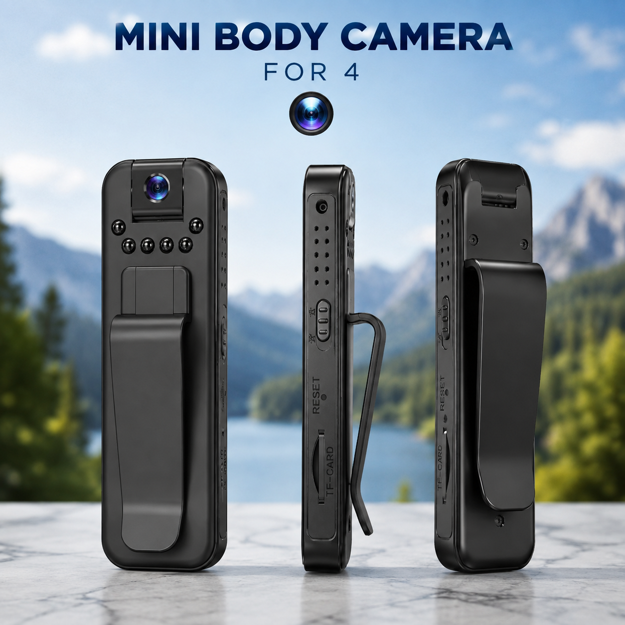 Mini Body Camera 4k