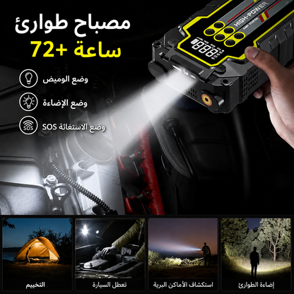 جهاز السيارة الشامل بأربع وظائف في جهاز واحد.