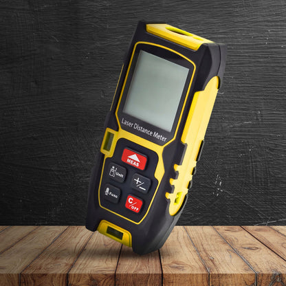 .DINGQI  متر ليزر لقياس المسافات والزوايا بدقة عالية من