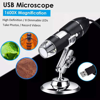 1600X Zoom Digital Microscope Camera Portable