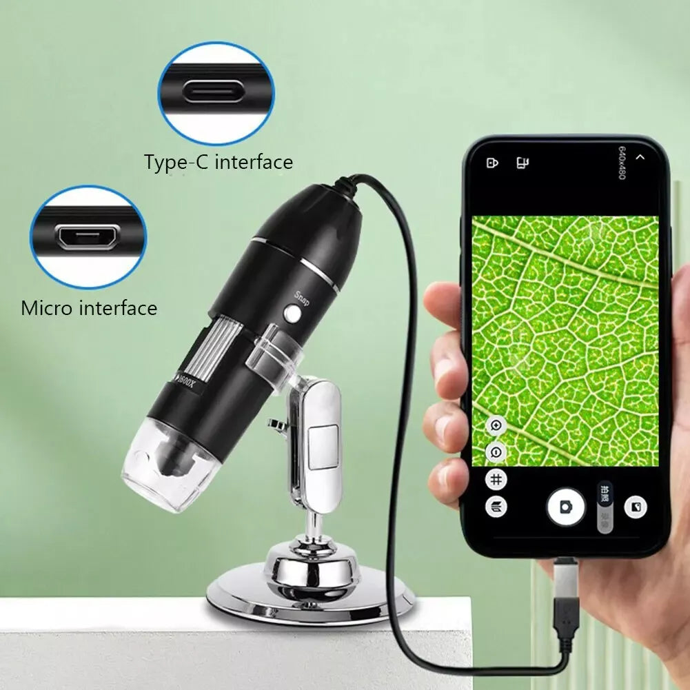 Digital USB Microscope)   ميكروسكوب رقمي لاسلكي ذكي